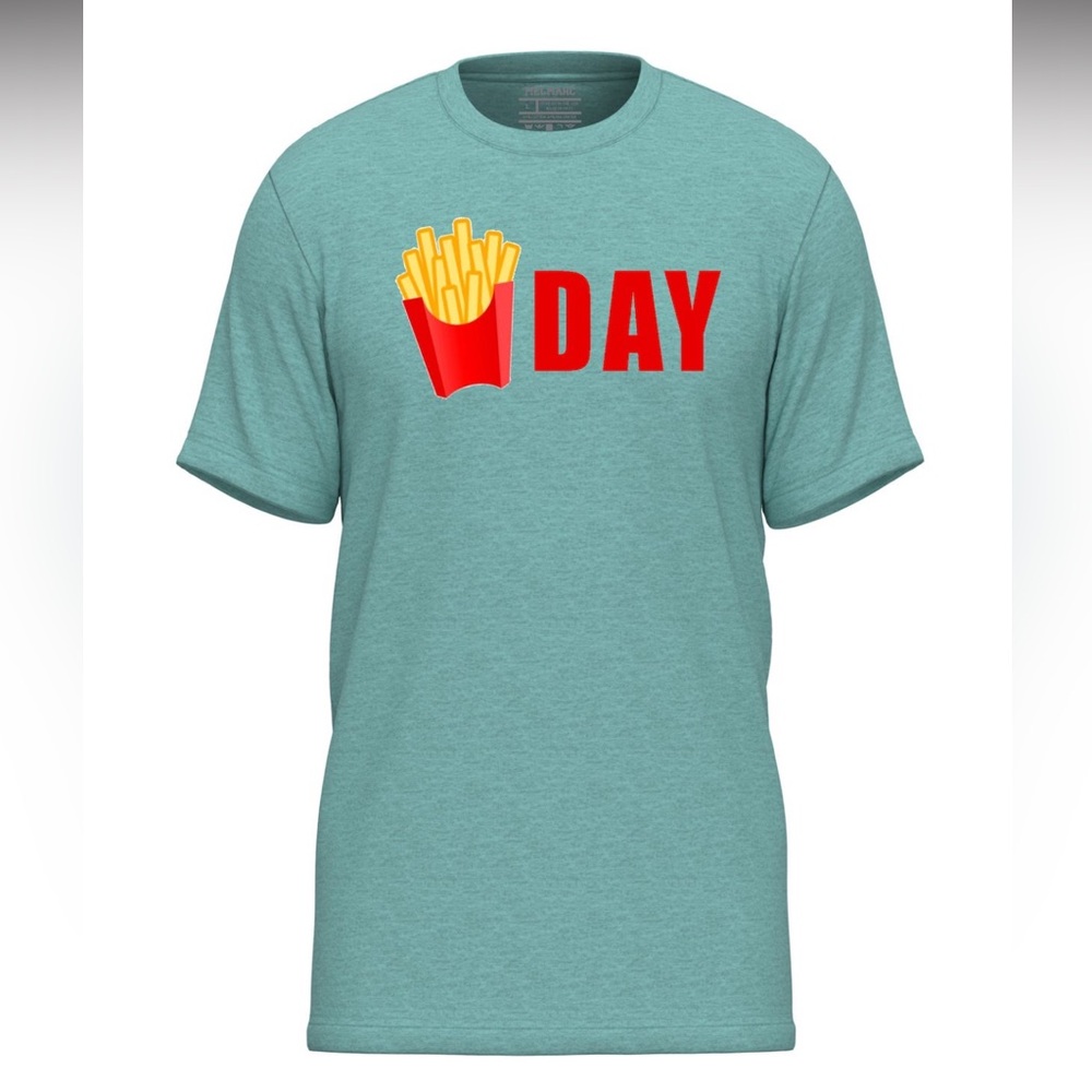 Fry Day Men’s Graphic Tee Shirt